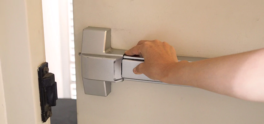 Self-Closing Fire Door Installation in Lake Arrowhead, California
