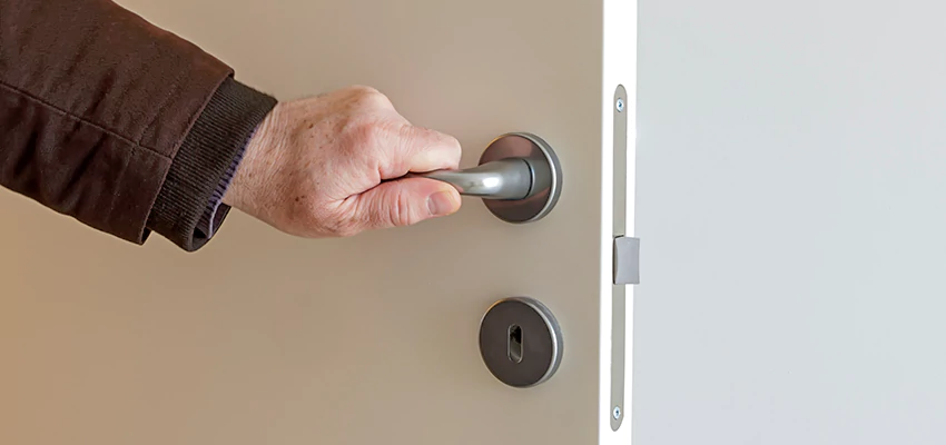 Restroom Locks Privacy Bolt Installation in Lake Arrowhead, California