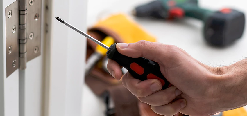 Fix A Broken Door Hole in Lake Arrowhead, California